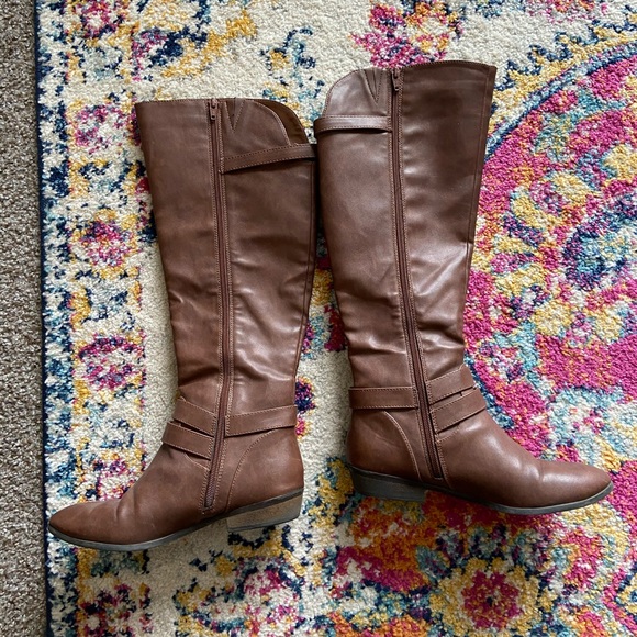Material Girl Riding Boots - Picture 2 of 3